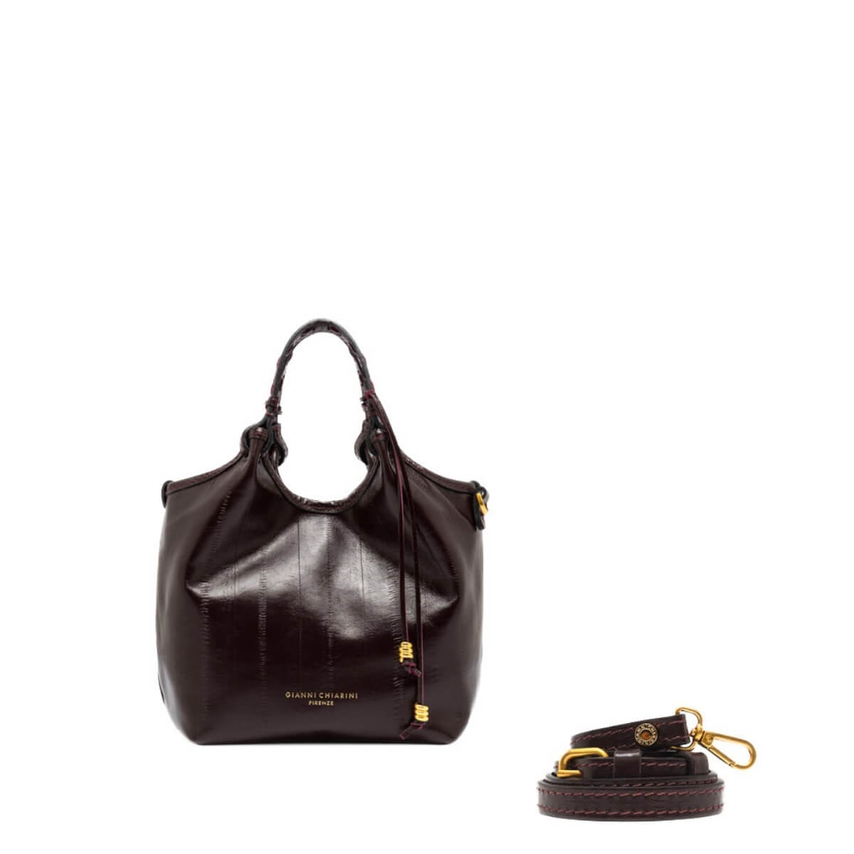 GIANNI CHIARINI DUA BORSA A MANO 12678 BORDEAUX