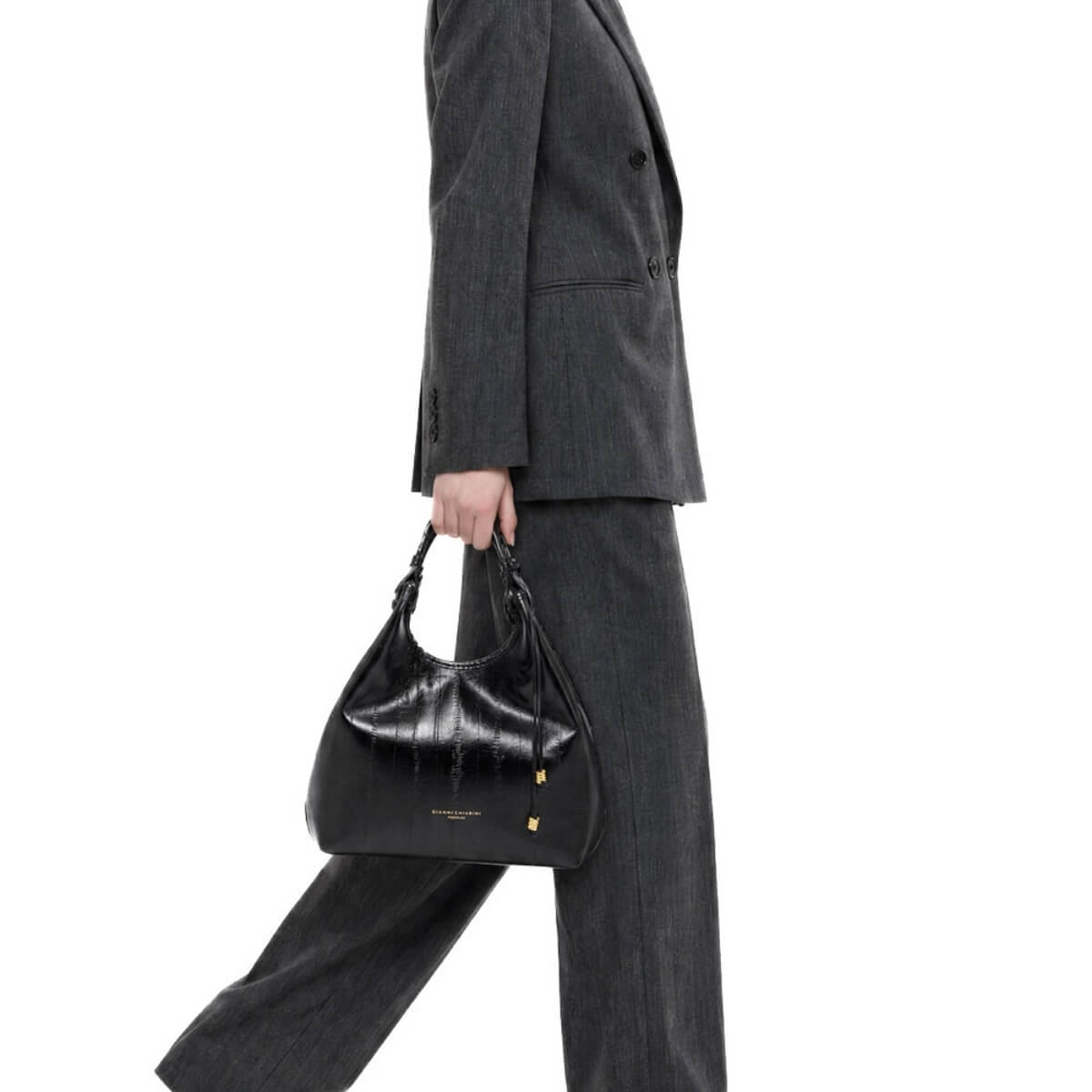 GIANNI CHIARINI DUA BORSA A MANO 12679 NERO