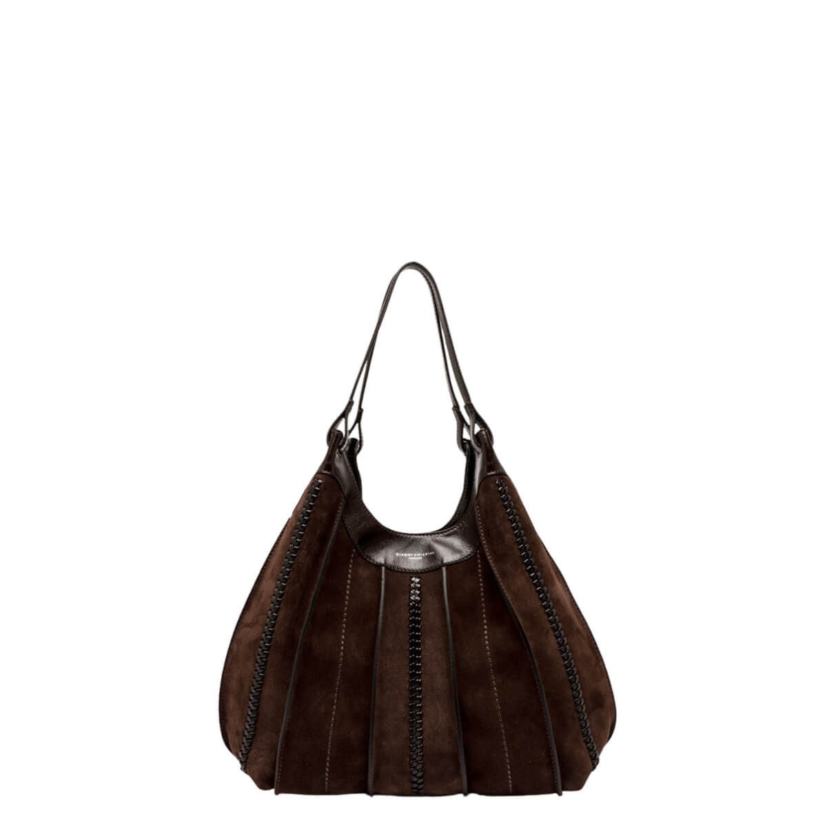 GIANNI CHIARINI DUA BORSA A SPALLA 12750 MARRONE