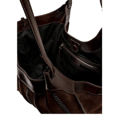 GIANNI CHIARINI DUA BORSA A SPALLA 12750 MARRONE
