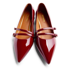 GIOSEPPO BALLERINA VERNICE 76897 ROSSO BORDEAUX
