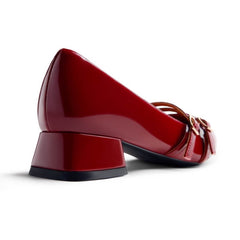 GIOSEPPO BALLERINA VERNICE 76897 ROSSO BORDEAUX