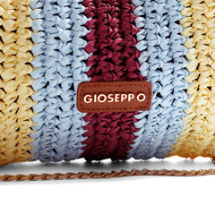 GIOSEPPO POCHETTE INTRECCIO TRICOLOR 78138 BORDEAUX