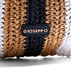 GIOSEPPO POCHETTE INTRECCIO TRICOLOR 78138 NERO