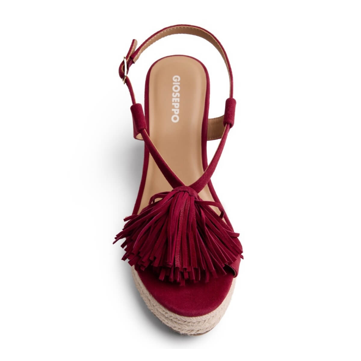 GIOSEPPO SANDALO ZEPPA 79003 NAPPINE BORDEAUX