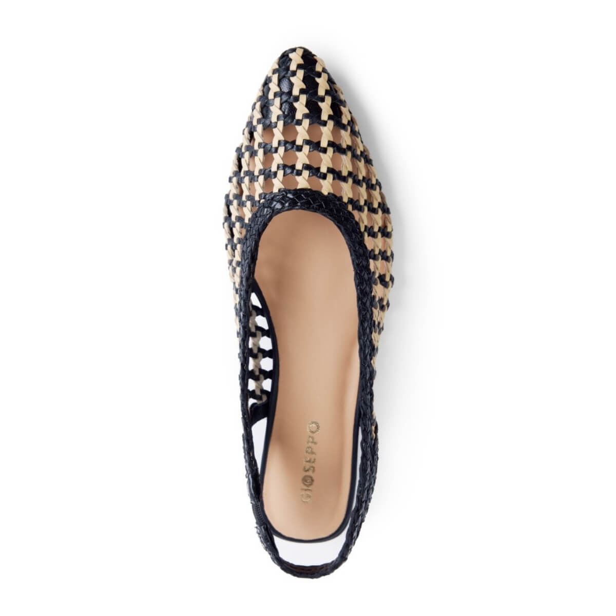 GIOSEPPO SLINGBACK 79251 INTRECCIO NERO