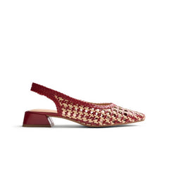 GIOSEPPO SLINGBACK 79251 INTRECCIO ROSSO