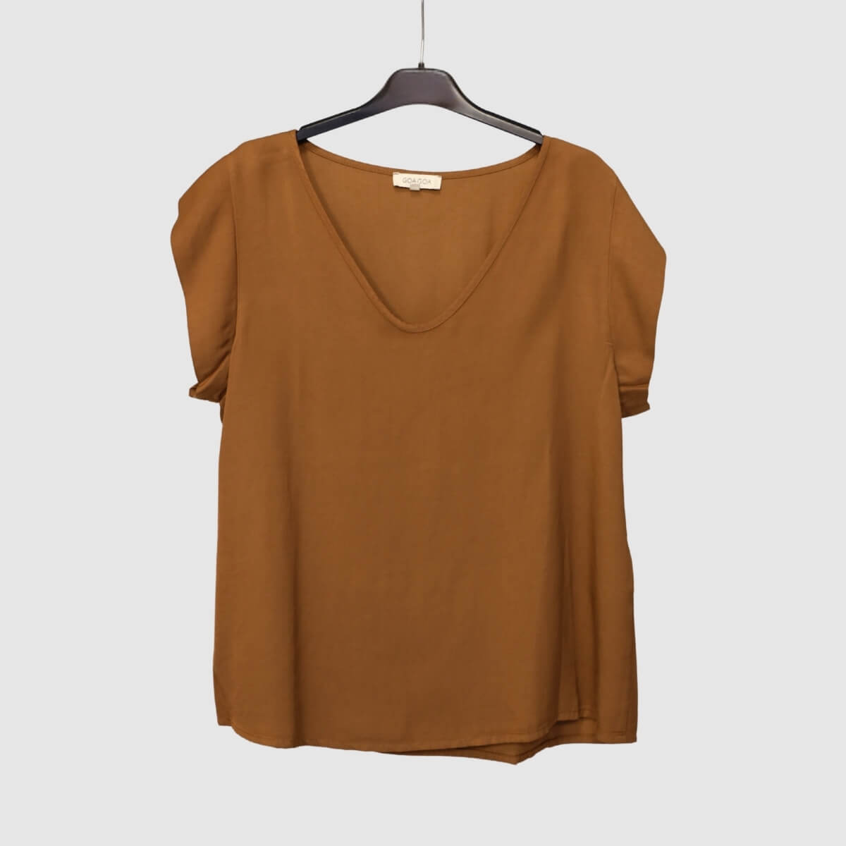 GOA GOA MAGLIA ALUNA MARRONE
