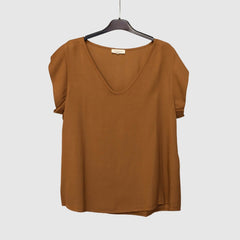 GOA GOA MAGLIA ALUNA MARRONE