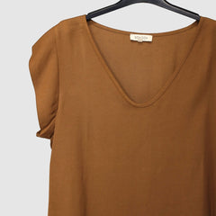 GOA GOA MAGLIA ALUNA MARRONE