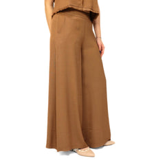 Pantalone Goa Goa Zahara colore cuoio elegante