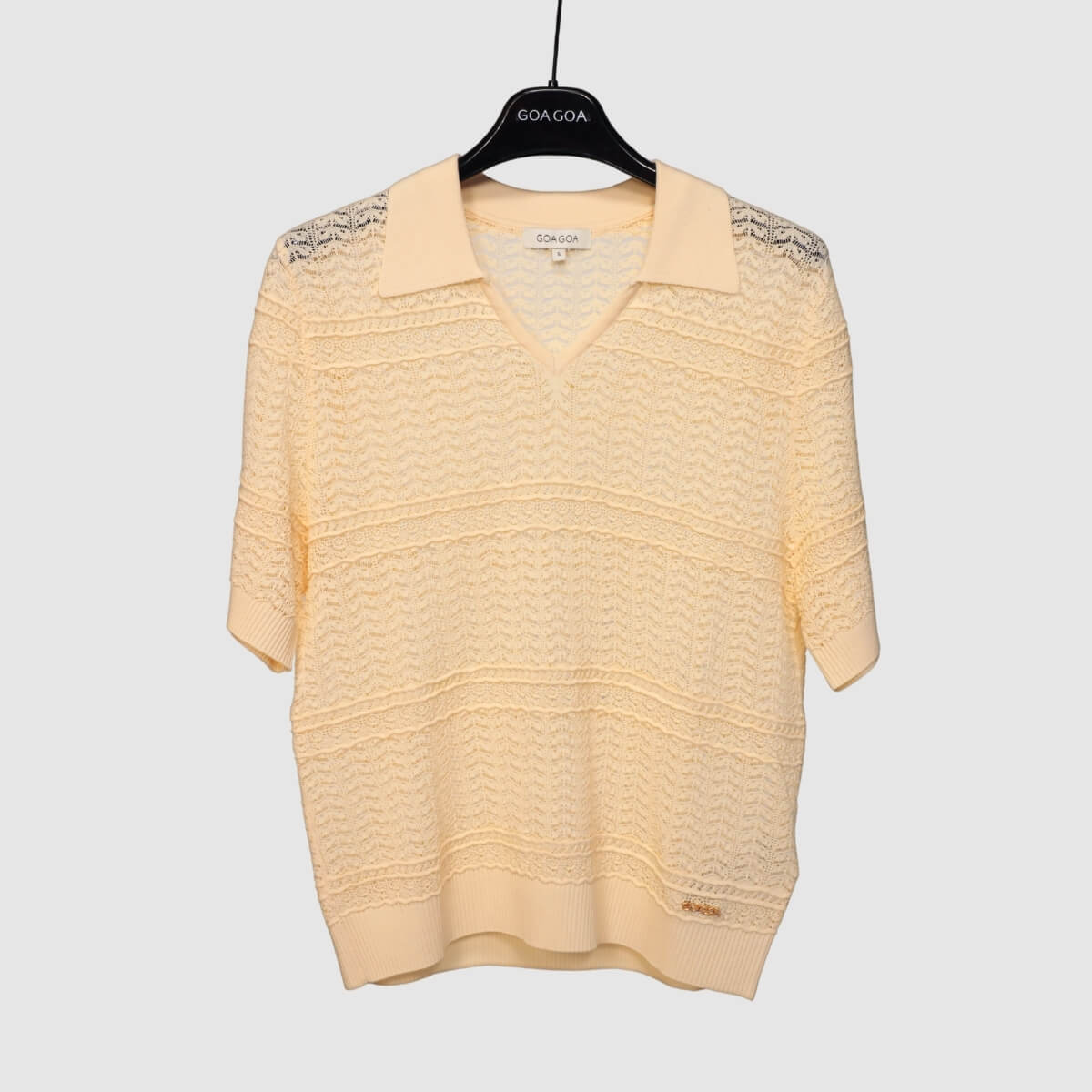 GOA GOA POLO CROCHET SISTER ECRU