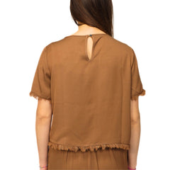 GOA GOA T-SHIRT TAHILA CUOIO