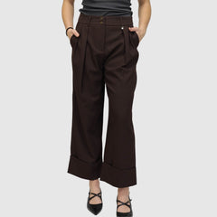 GOA GOA PANTALONE JULIA MARRONE