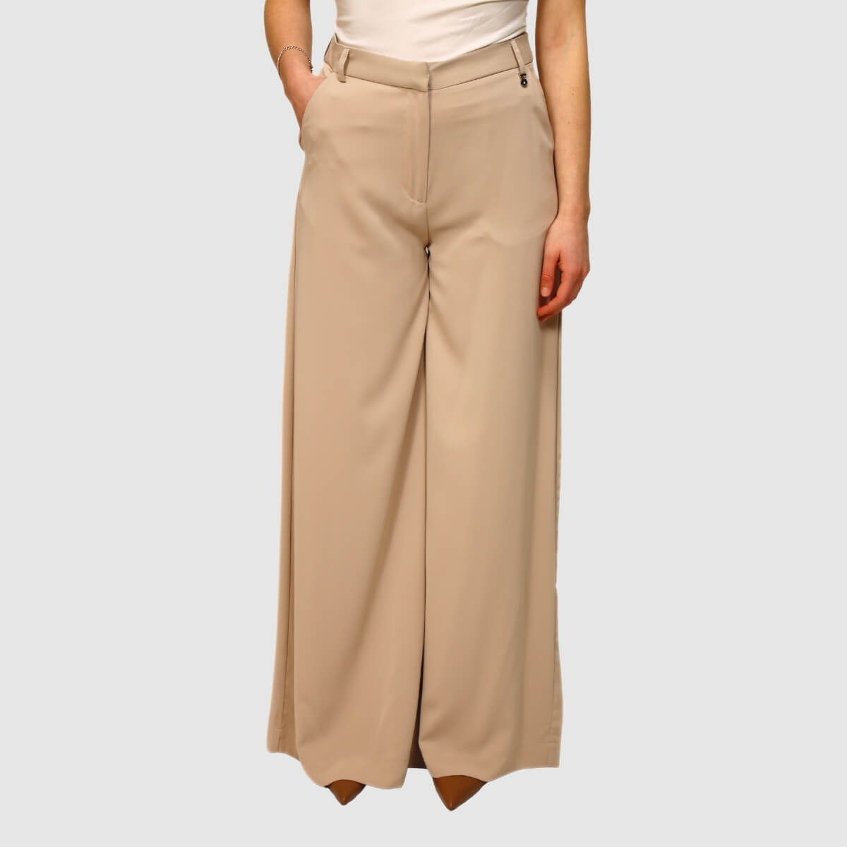 GOA GOA PANTALONI GLOW BEIGE