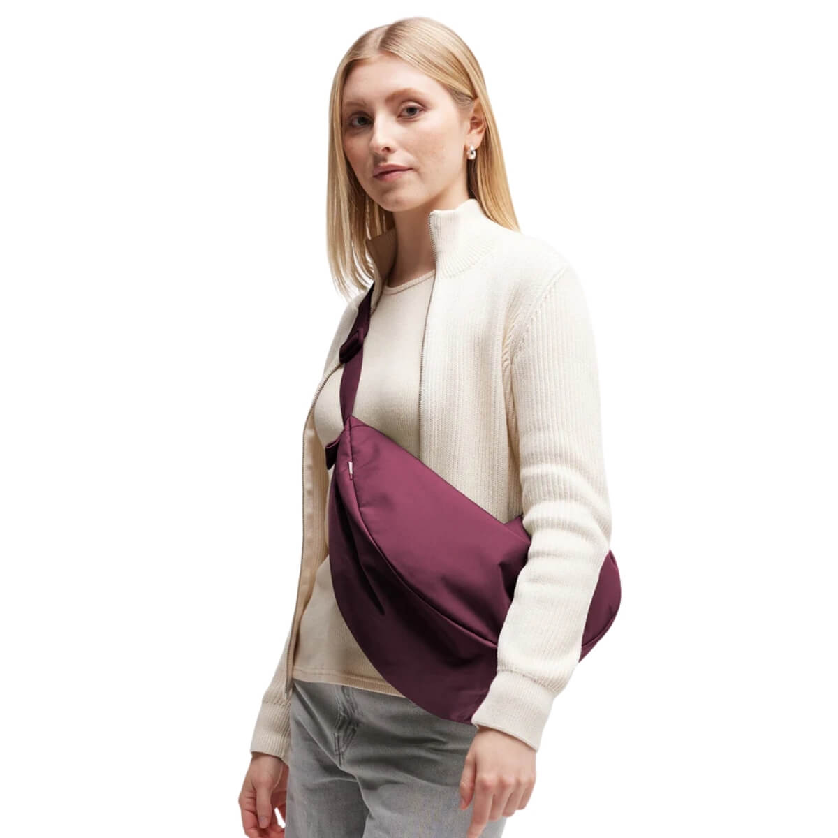 GOT BAG BORSA MOON BAG LARGE BORDEAUX KRAKEN