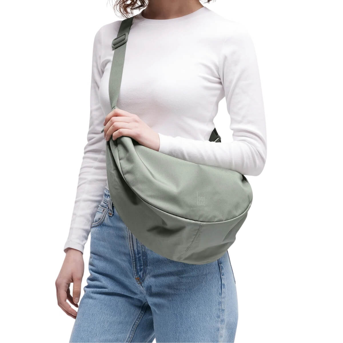 GOT BAG BORSA MOON BAG LARGE VERDE SALVIA
