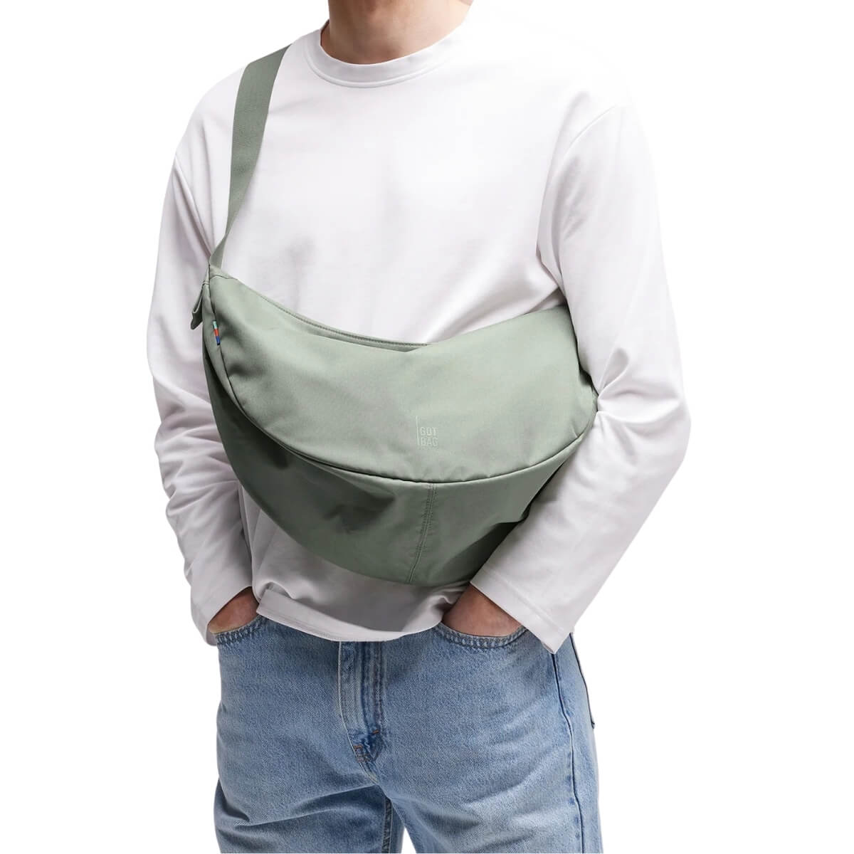 GOT BAG BORSA MOON BAG LARGE VERDE SALVIA