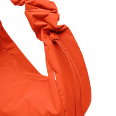 GOT BAG BORSA MOON BAG RUFFLE ARANCIONE CORAL