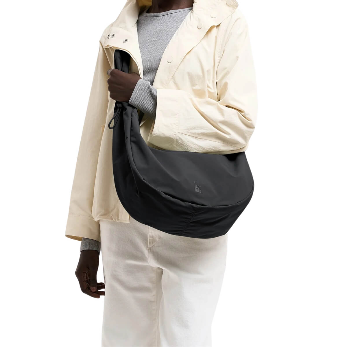 GOT BAG BORSA MOON BAG RUFFLE NERO
