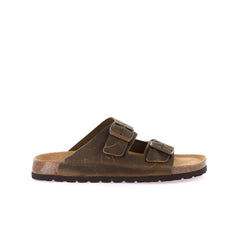 GRÜNLAND CIABATTA BOBO CB1631 VERDE OLIVA