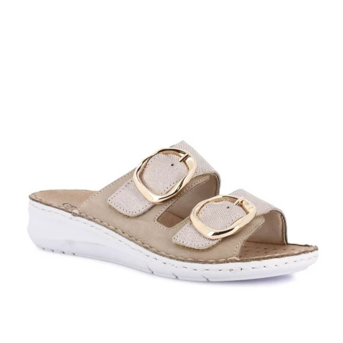 GRÜNLAND CIABATTA DAMI CE0770 FIBBIE CORDA