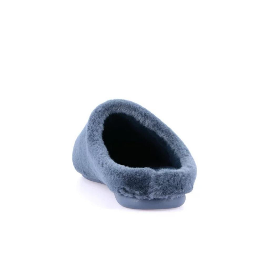 Ciabatta donna Grünland GAGA CI1571 color jeans vista laterale