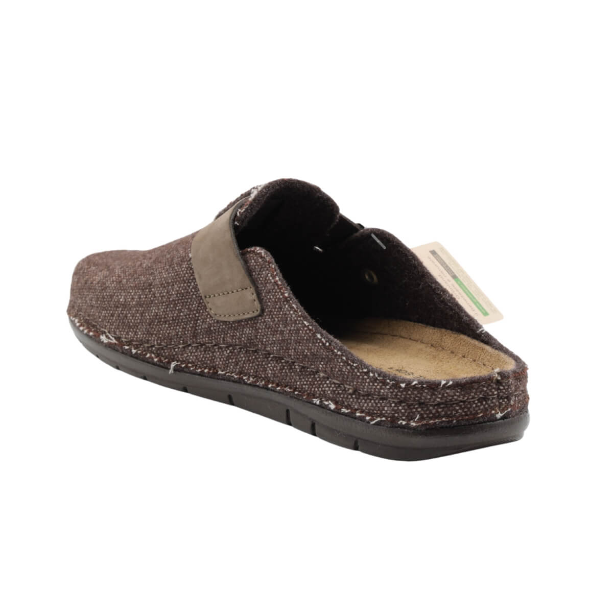 GRÜNLAND CIABATTA CI3390 FIBBIA MARRONE