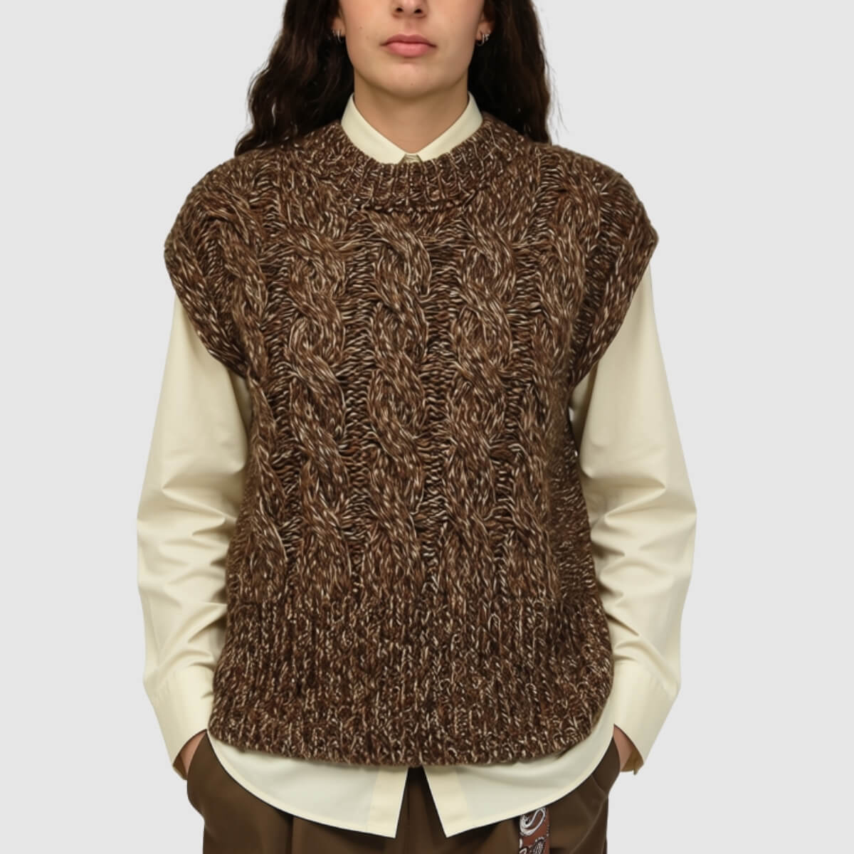 H2O ITALIA MAGLIONE VORBA MARRONE