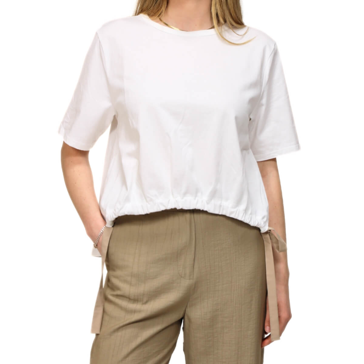 H2O ITALIA T-SHIRT RAMETA BIANCA