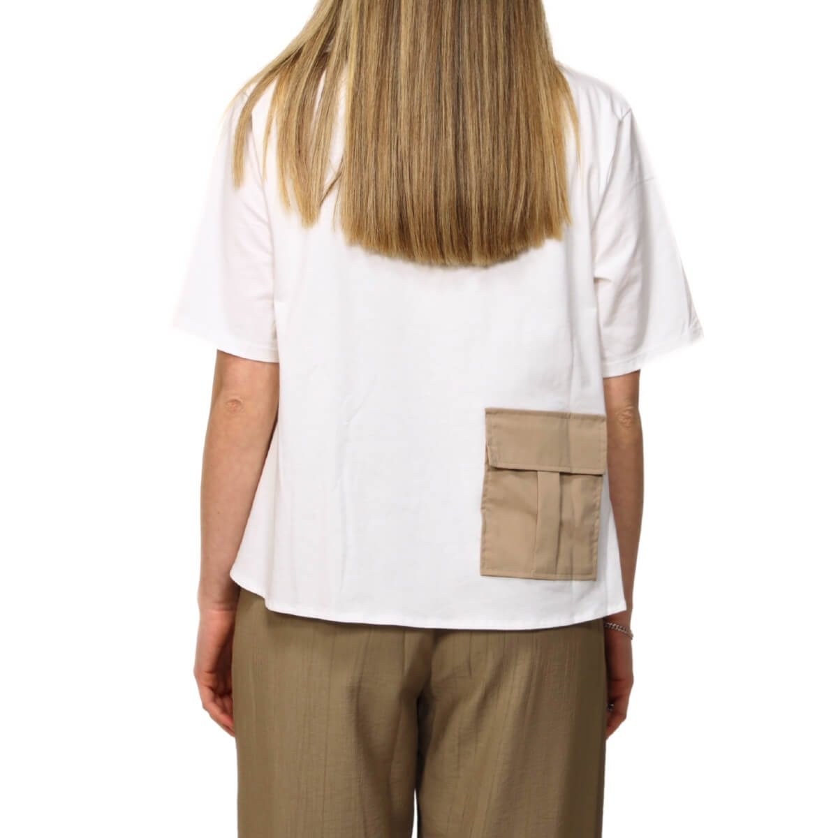 H2O ITALIA T-SHIRT RAMETA BIANCA