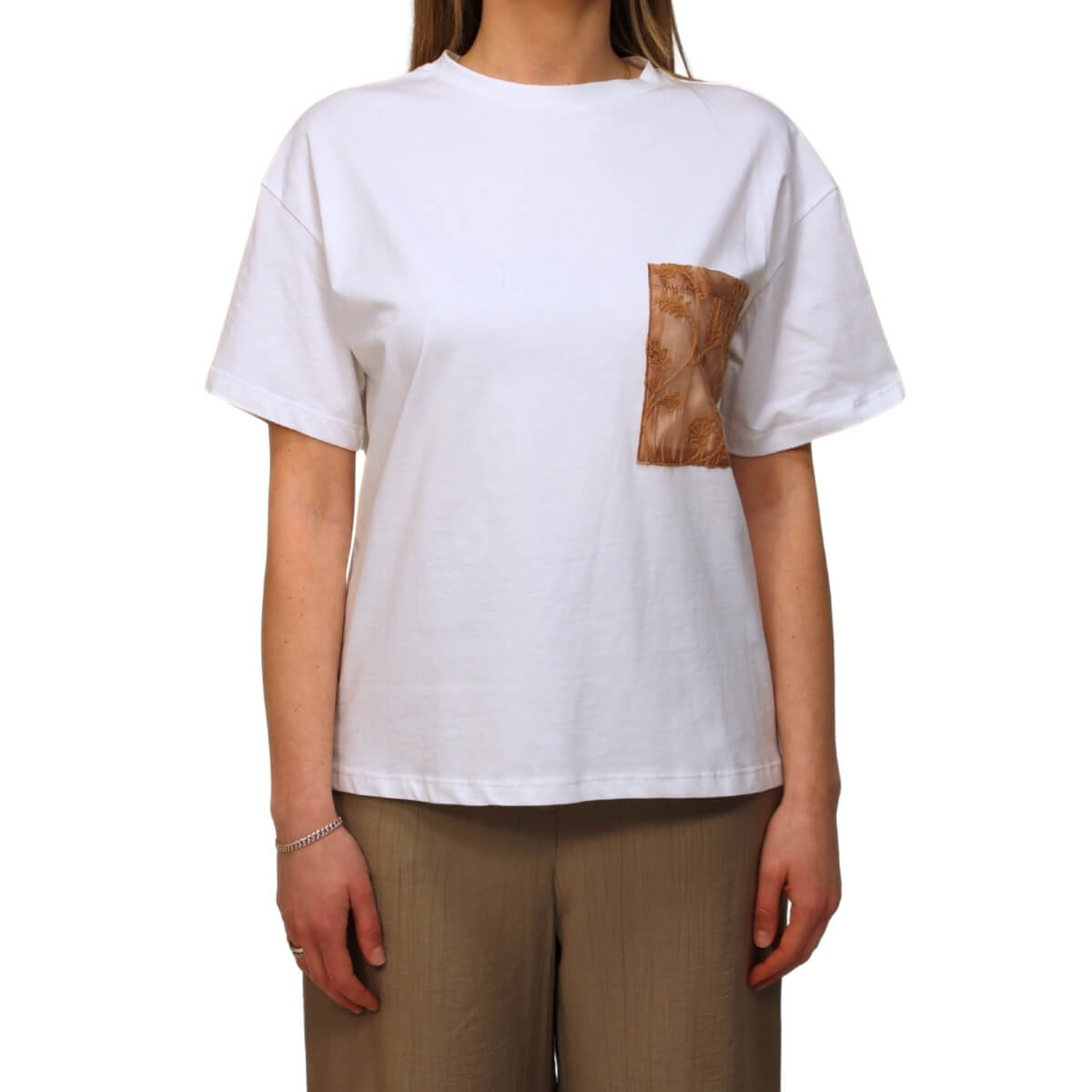 H2O ITALIA T-SHIRT ROFA BIANCA