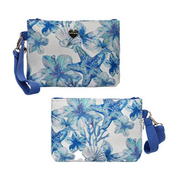 HAT YOU POCHETTE FLOREALE BR0525 BLU