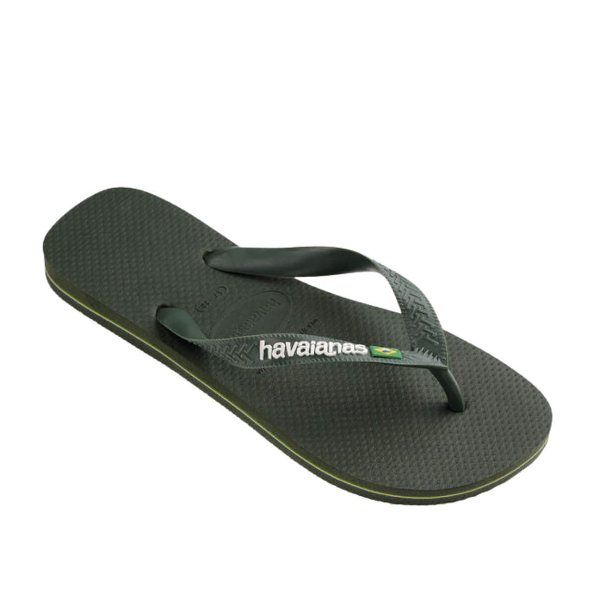 HAVAIANAS CIABATTE INFRADITO BRASIL LOGO 4110850 5983 VERDE MILITARE