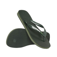 HAVAIANAS CIABATTE INFRADITO BRASIL LOGO 4110850 5983 VERDE MILITARE