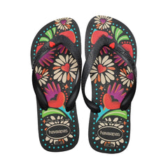 HAVAIANAS INFRADITO FLOREALE 4150323 0090 NERO