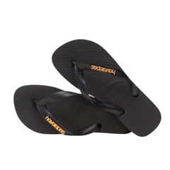 HAVAIANAS INFRADITO TOP LOGO METALLIC 4127244 1069 NERO