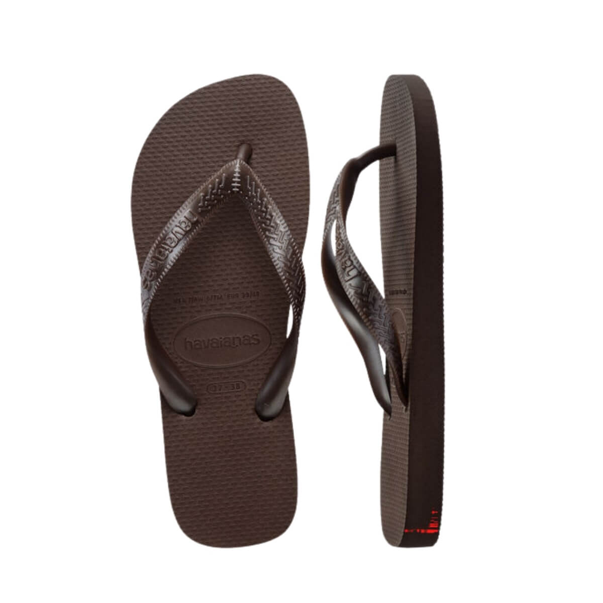 HAVAIANAS INFRADITO TOP TIRAS 4137428 0727 MARRONE