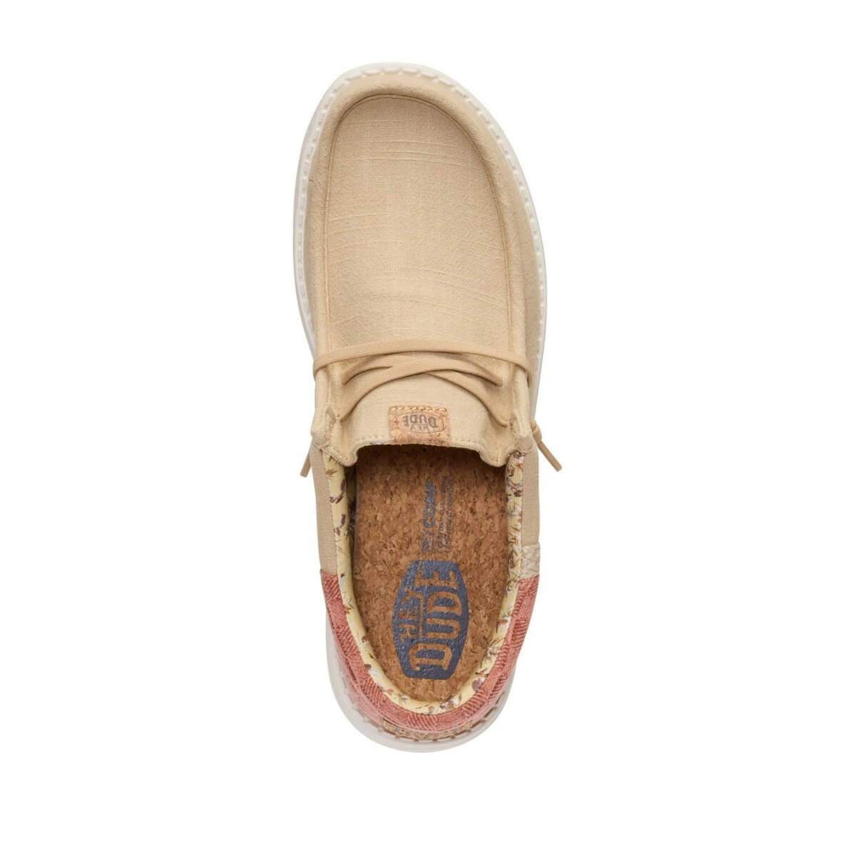 HEY DUDE SLIPON WALLY FUNK 45184 BEIGE
