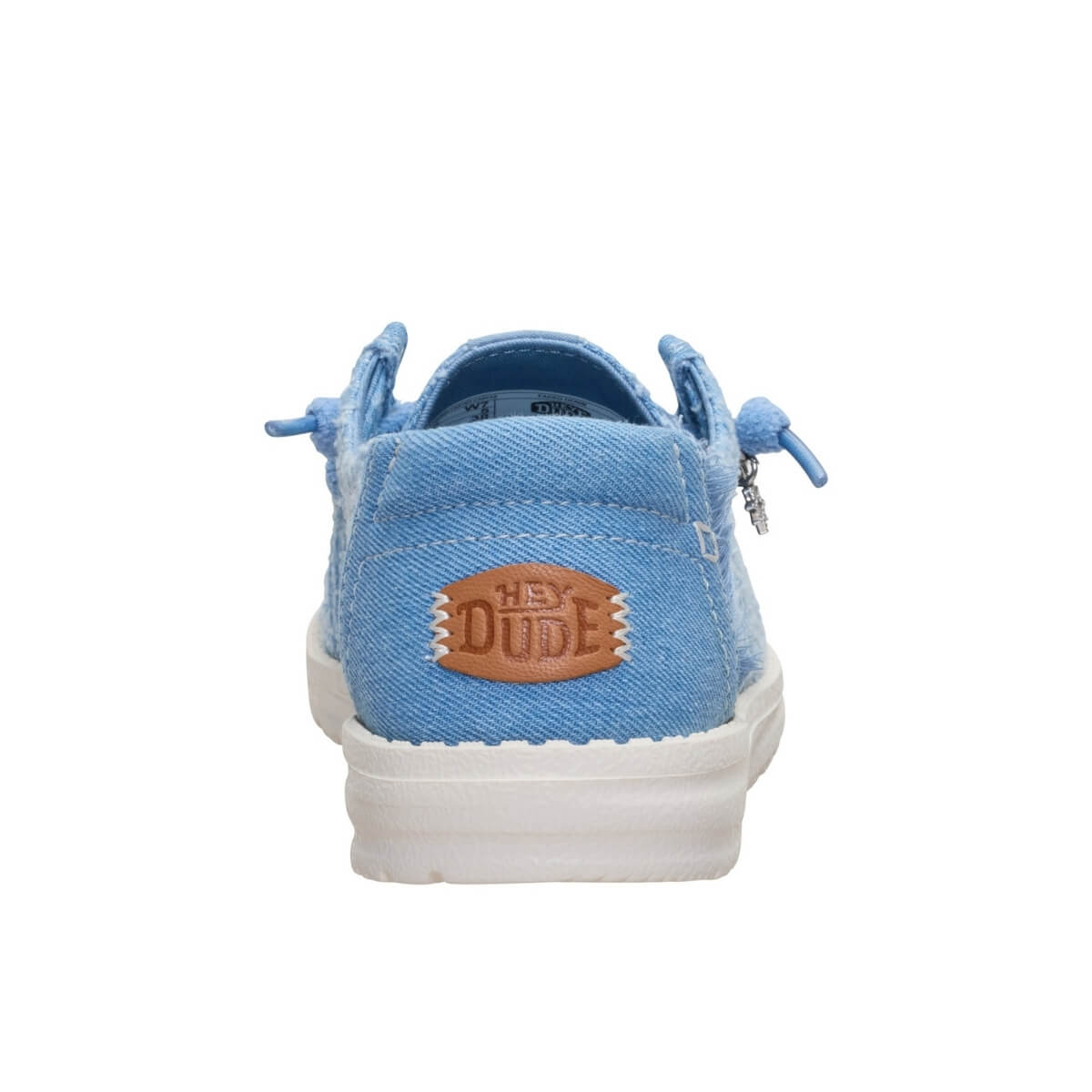 HEY DUDE SLIPON WENDY FRYED 45203 4UG AZZURRO