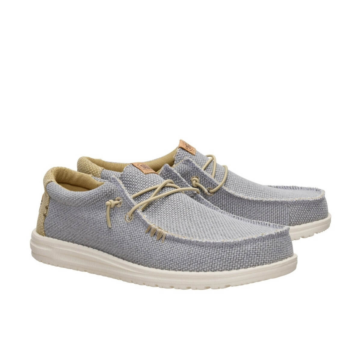 HEY DUDE SLIPON WALLY BRAIDED 40003 AFY GRIGIO