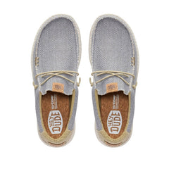 HEY DUDE SLIPON WALLY BRAIDED 40003 AFY GRIGIO