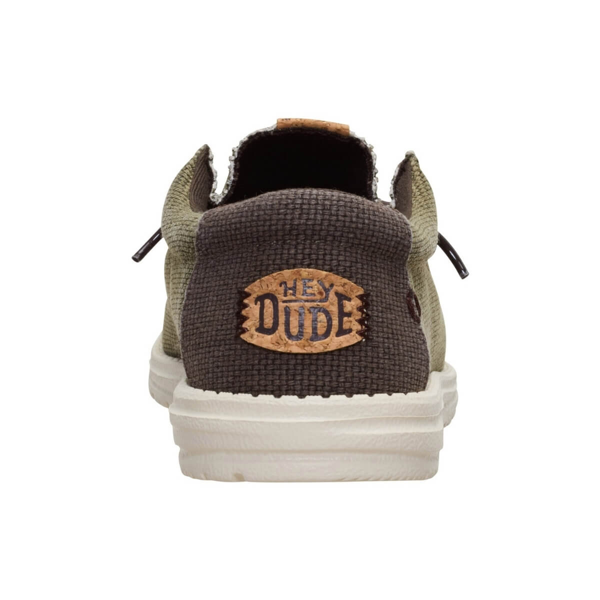 HEY DUDE WALLY BRAIDED 40003 3CI VERDE MILITARE