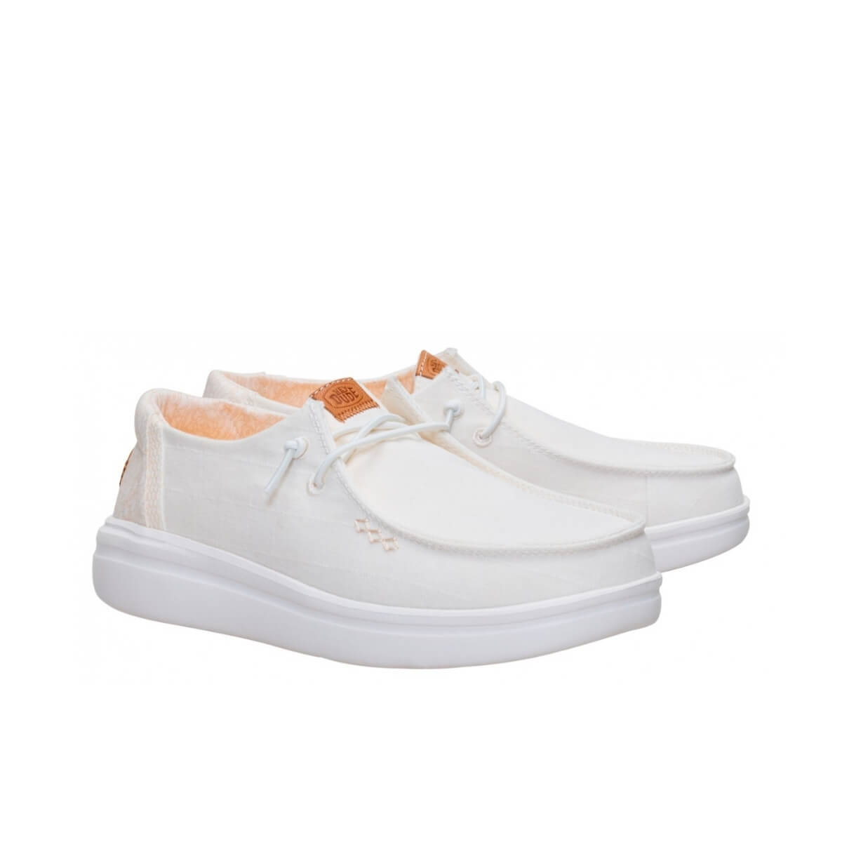 HEY DUDE WENDY RISE CHAMBRAY 45274 E1WPU BIANCO