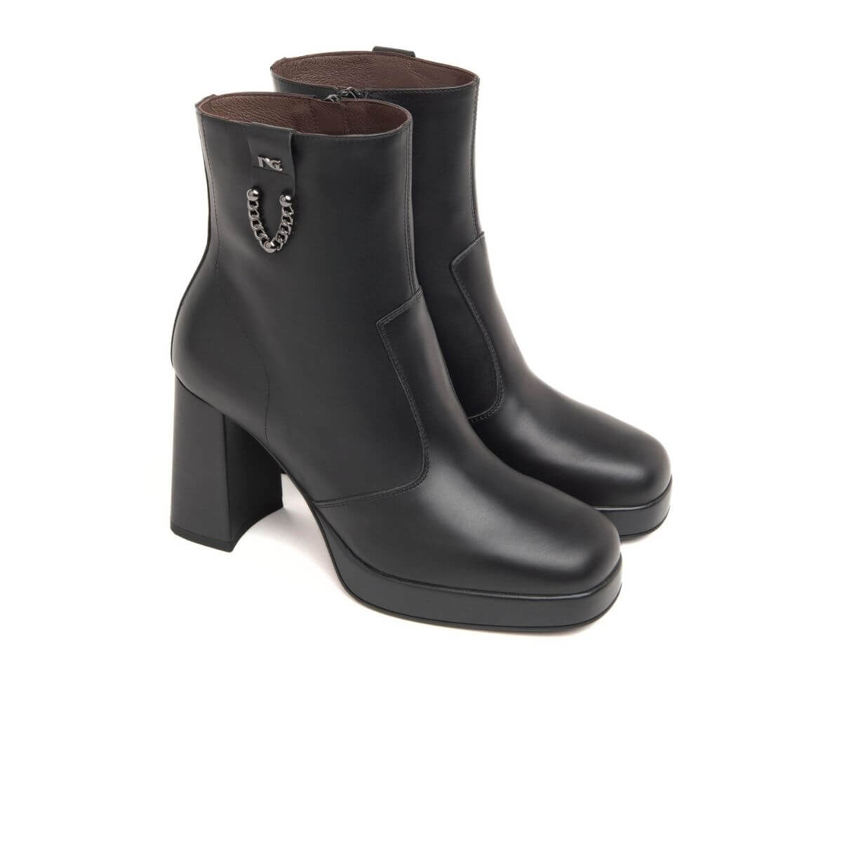 Stivaletti Tronchetti Nero Giardini Primavera 2022 Stivaletti