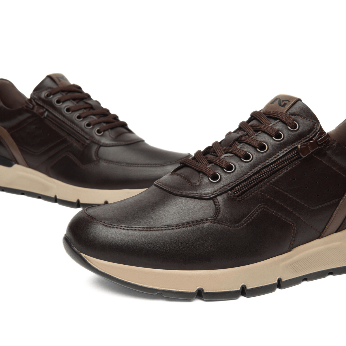 NERO GIARDINI SNEAKERS I500870U MARRONE