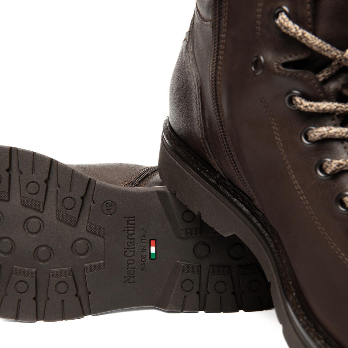 NERO GIARDINI ANFIBIO PELLE I501000U 300 MARRONE