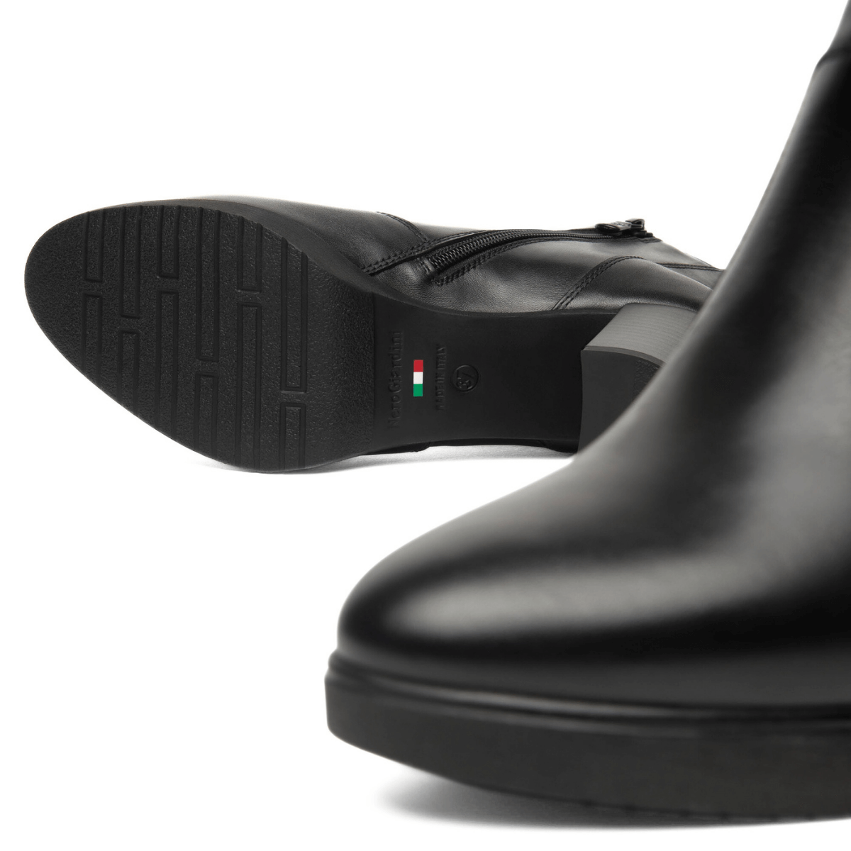 NERO GIARDINI STIVALETTO I53840D 100 NERO