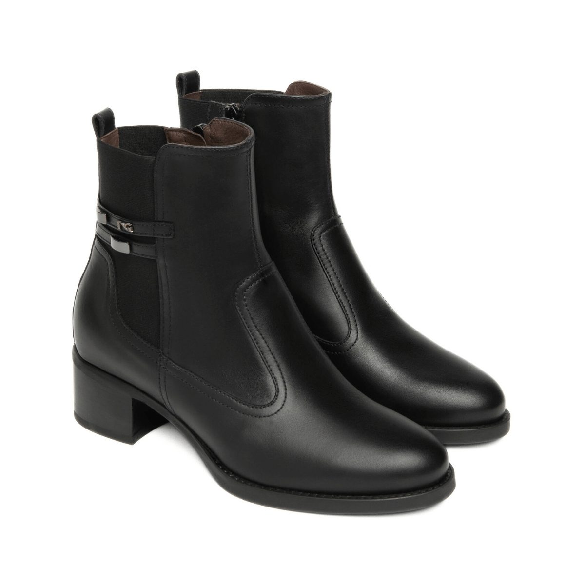 NERO GIARDINI STIVALETTO I53840D 100 NERO