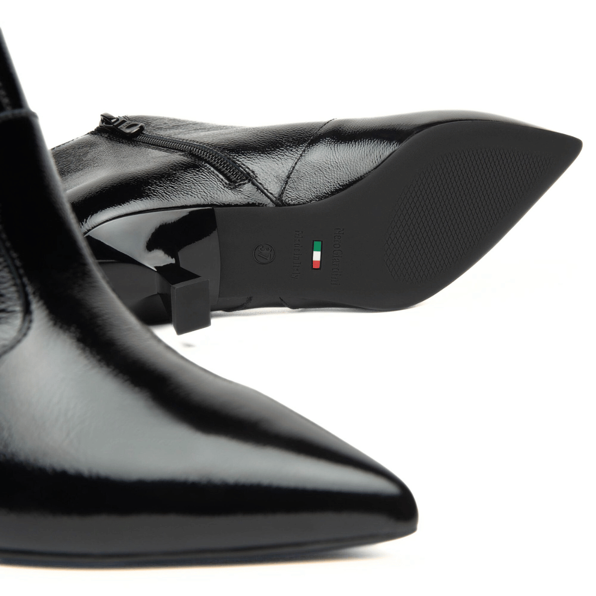 NERO GIARDINI STIVALETTO TACCO I514432DE NERO